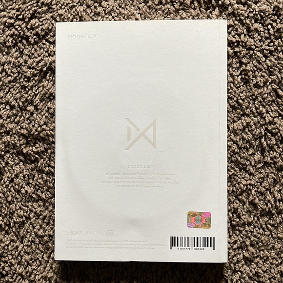 Monsta X 2ND ALBUM :TAKE 1 Are You There? Ver. IV - Picture 3 of 4